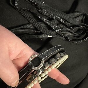 Women’s Headband Bundle | Pearl, Black Satin & Non-Slip Workout Bands | 8+ Piece